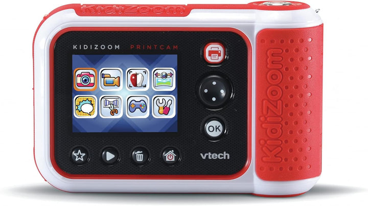 VTech Kidizoom Print Cam, Kinderkamera mit Sofortdruck – ab 5 Jahren – Version FR