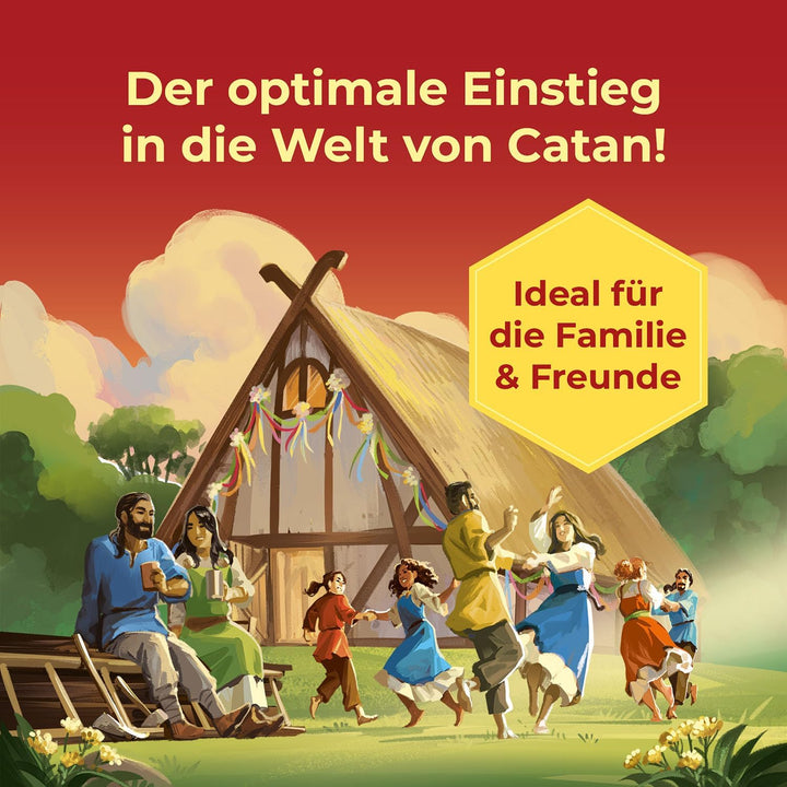 Kosmos 684655 Catan - Das Spiel, Basisspiel Siedler von Catan, Strategiespiel für 3-4 Personen ab 10