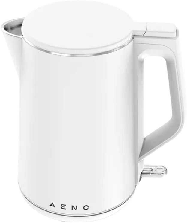 AENO Wasserkocher EK2 1.5L, 360°drehbar weiss, Weiss