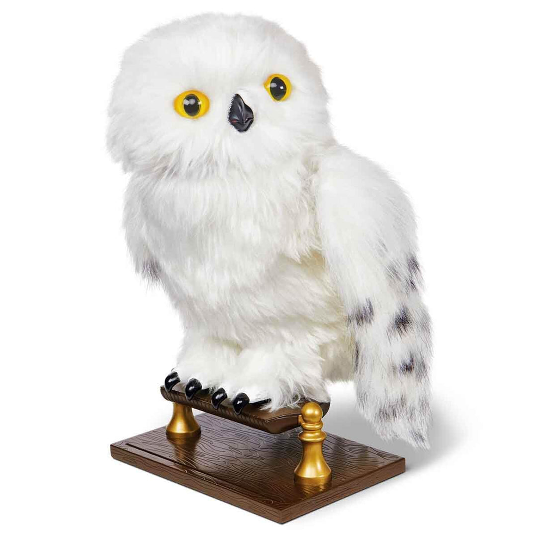 Wizarding World Harry Potter - Interaktive Plüsch-Eule Hedwig mit über 15 Geräuschen und Bewegungen