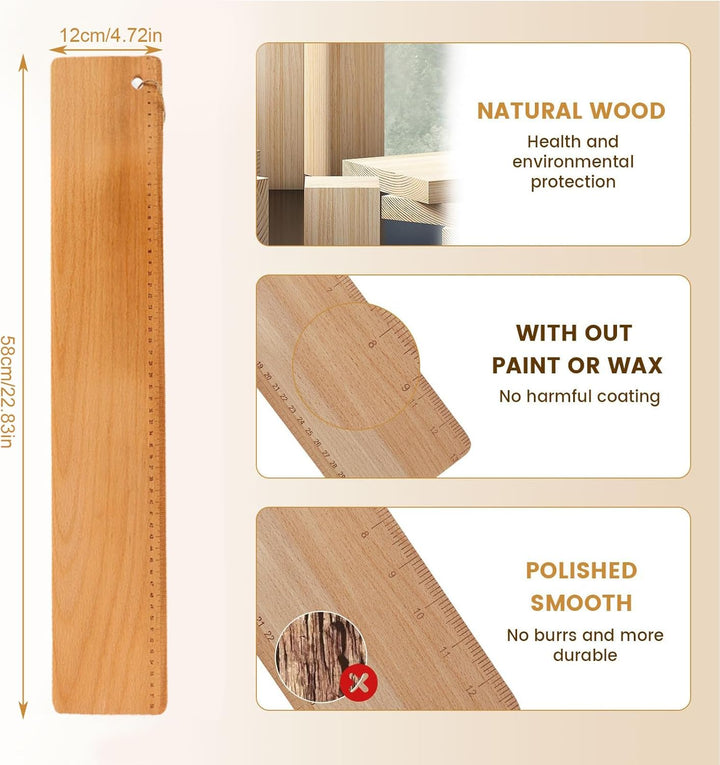 Transfer Peel Wood French Bread - Flipping Board Bread Making Tools | Kitchen Cookware 13 Inch Trans