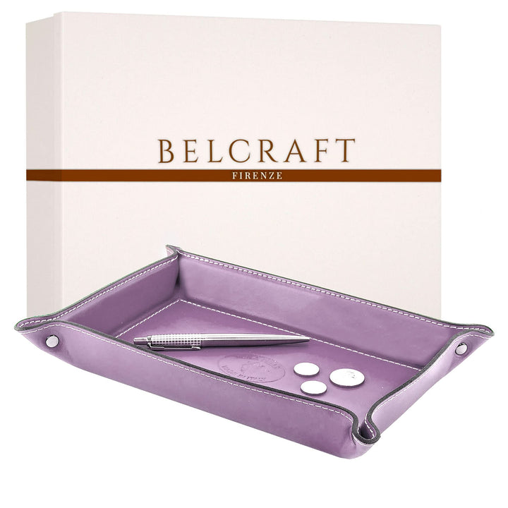BELCRAFT Orvieto Taschenleerer Leder, Handgearbeitet in klassischem italienischem Stil, Ordentlich T