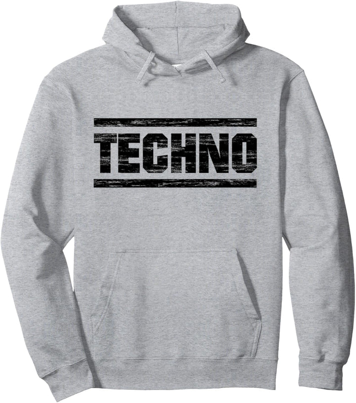 TECHNO Merch , Tekkno Festival Rave Techno Pullover Hoodie