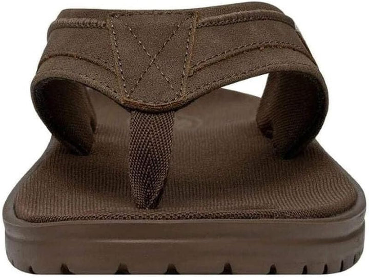 Hey Dude Herren Sami Flip Flops 41 EU Saddle, 41 EU Saddle