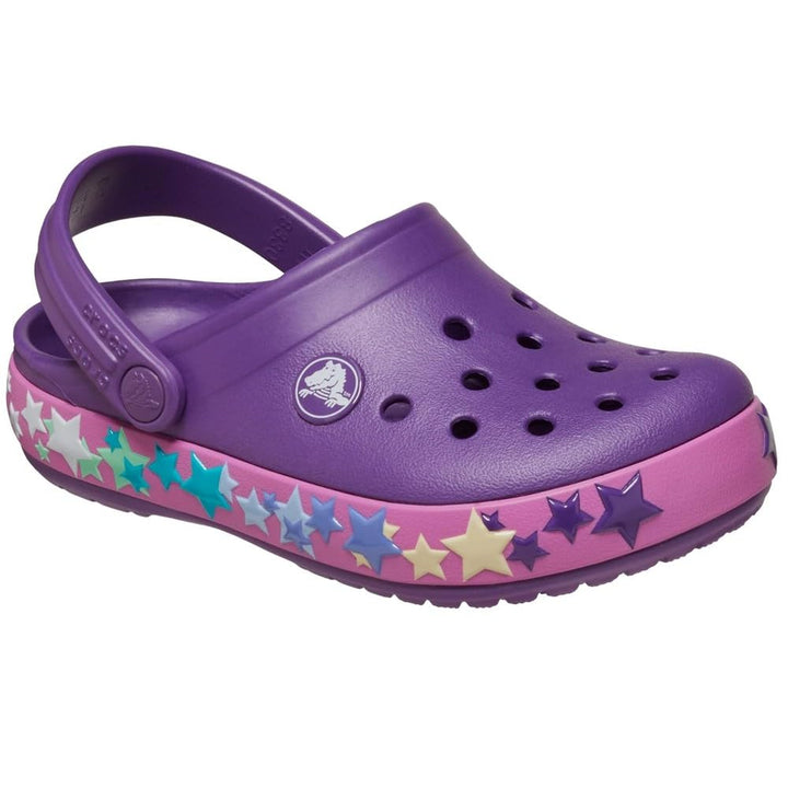 Crocs Crocband Clogs – Unisex Kinder Clogs – Leichtes und langlebiges Design – Navy/Rot – Grösse 20-