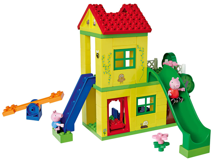 BIG-Bloxx Peppa Pig Play House - Baumhaus, Construction Set, BIG-Bloxx Set bestehend aus Peppa, Scho