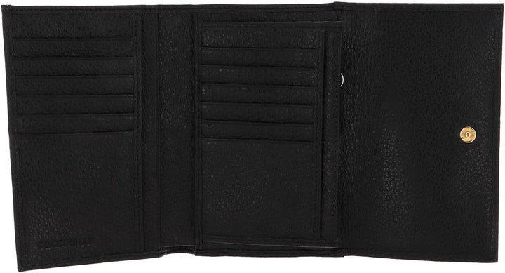 Coccinelle Metallic Soft - Geldbörse 12cc 14 cm Black
