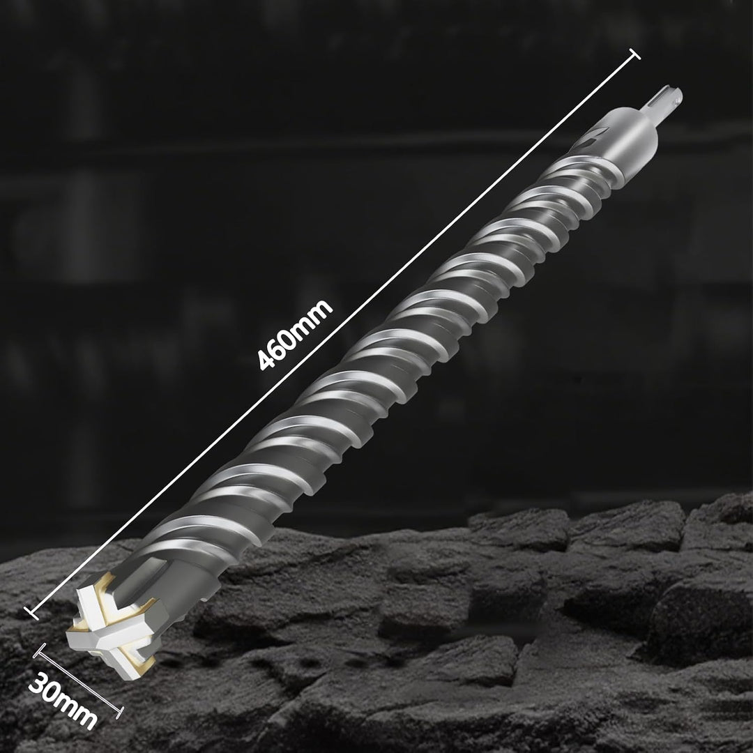 CATITO 30x460 SDS PLUS Bohrer, Schlagbohrer, Hammerbohrer, Professionelle Betonbohrer, ideal zum Boh