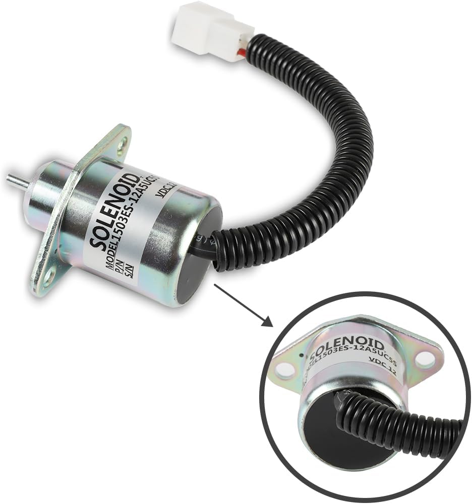 SINOCMP 1503ES-12A5UC5S 17454-60010 Magnet SA-4569-T 16616-60010 Brennstoffabschaltung 12V für Kubot