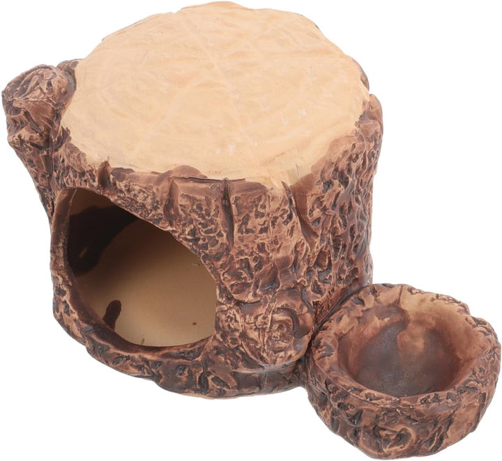 TOYANDONA Keramik Hamsterhaus mit Kühlendem Versteck für Kleine Haustiere und Erholsamen Schlaf