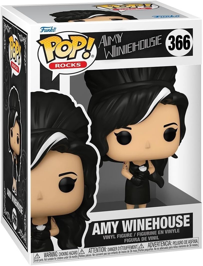 Funko Pop! Rocks: Amy Winehouse - Back to Black - Vinyl-Sammelfigur - Geschenkidee - Offizielle Hand