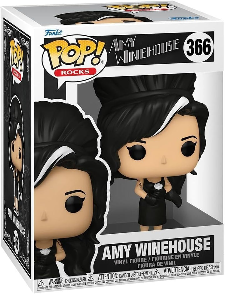Funko Pop! Rocks: Amy Winehouse - Back to Black - Vinyl-Sammelfigur - Geschenkidee - Offizielle Hand