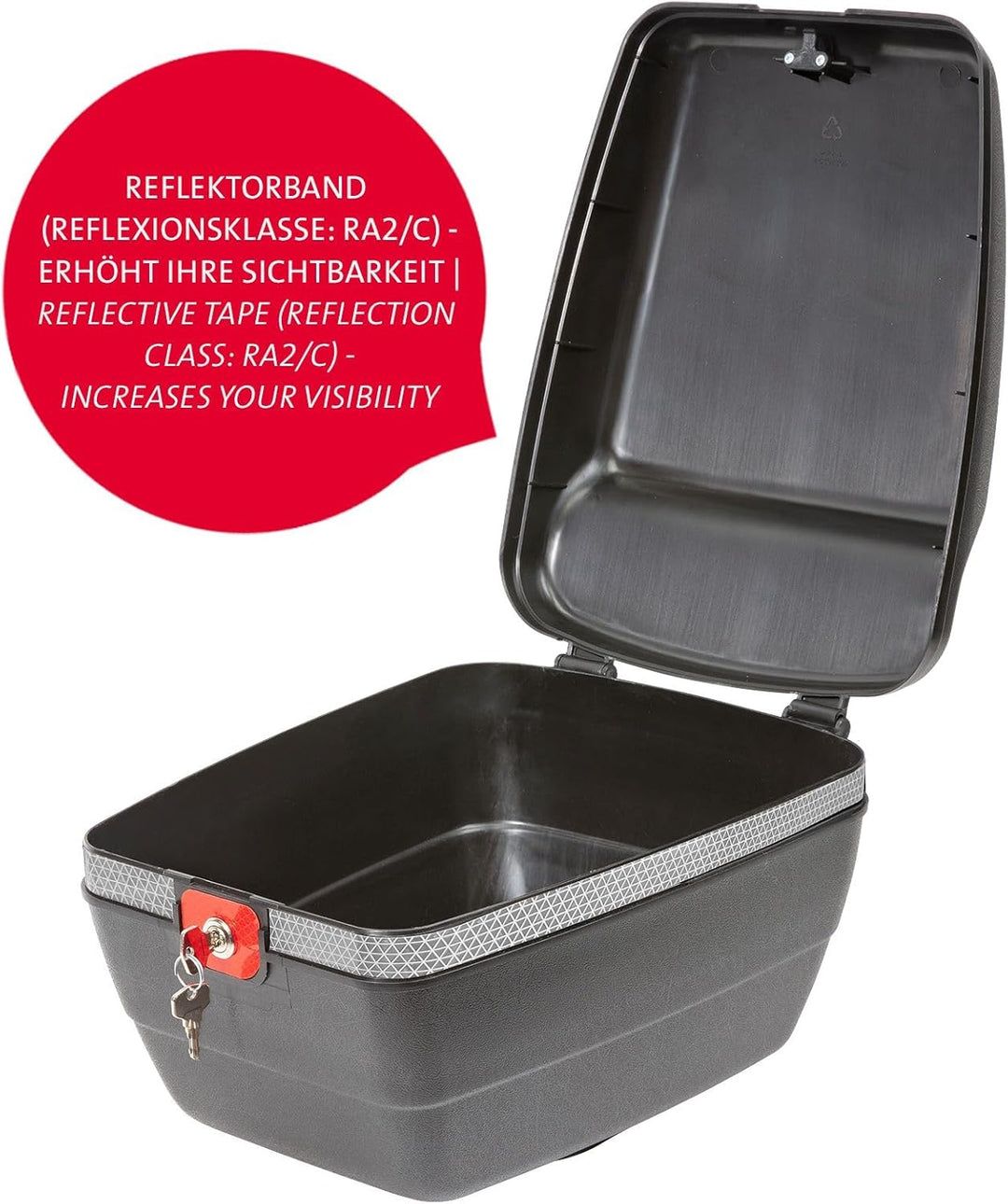 Westmark Touring Tresor – Fahrradkoffer für alle Gepäckträger, inkl. Befestigungsmaterialien und 3 R