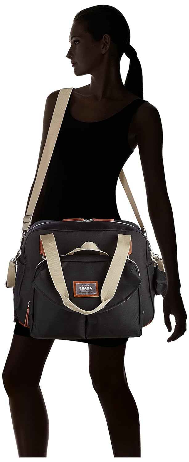 Béaba – Wickeltasche Genève II – Modulierbar, vielfältige Staumöglichkeiten – Vordertasche, Wickelun