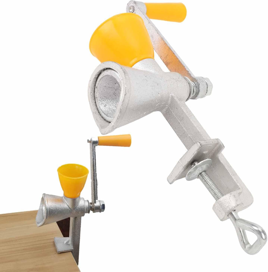 Manuelle Getreidemühle, Handbetriebene Mühle mit Tischklemme, Gusseisen, Kaffeebohnen, Mais, Pfeffer