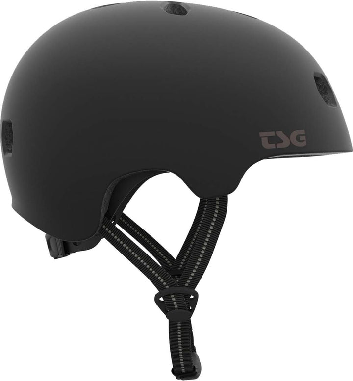 TSG Meta Solid Color Halbschalenhelm, satin black