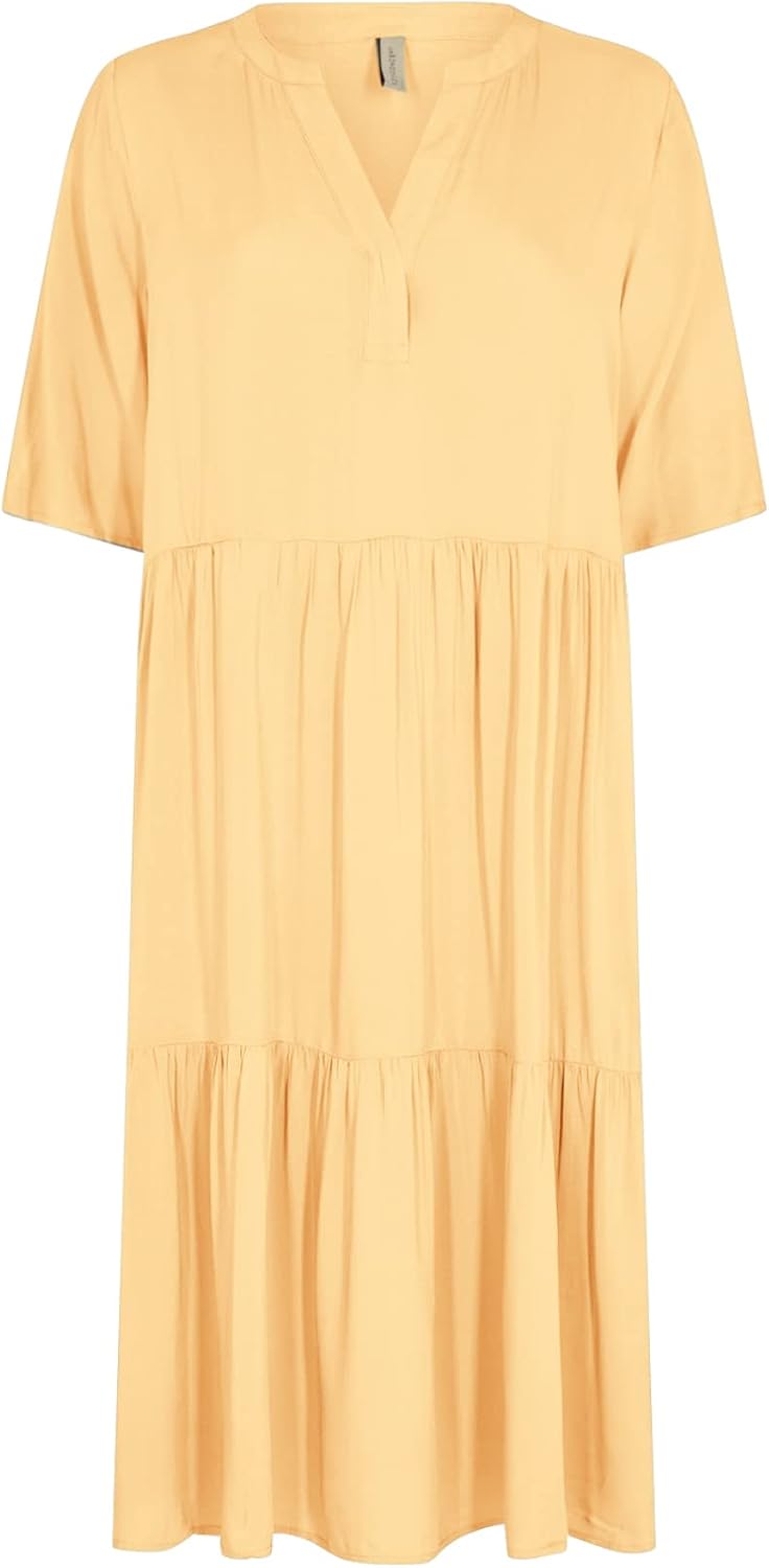SOYACONCEPT Damen Dress, XS Sahara Sun