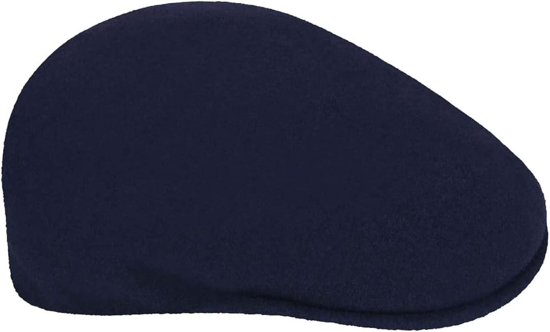 Kangol 504 Flexfit Mütze Flatcap Schirmmütze Herren - Schiebermütze Wollcap mit Schirm Herbst Frühja