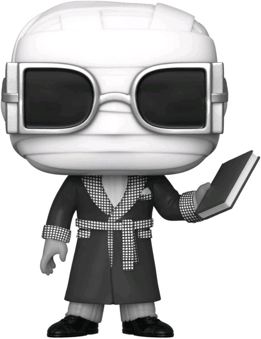Funko POP! Movies: UM - Invisible Man - Schwarz &amp; Weiss - Universal Monsters - Vinyl-Sammelfigur - G