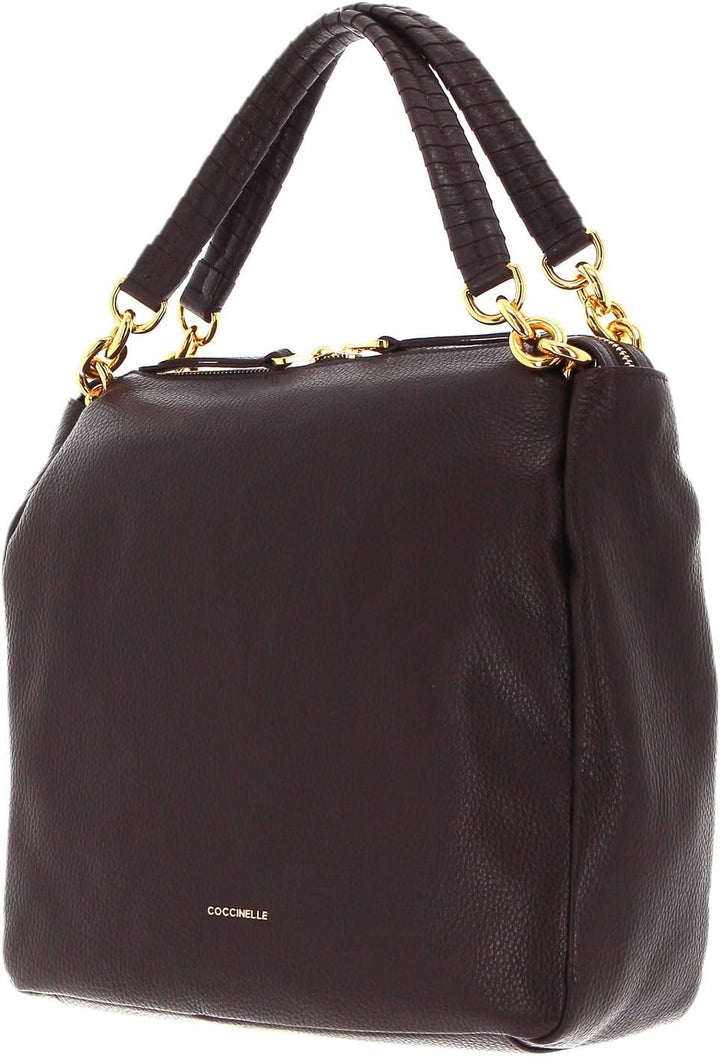 Coccinelle Maelody - Handtasche 32 cm Darkbrown, Darkbrown
