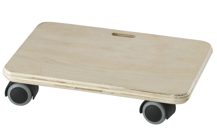 Dörner + Helmer Transportroller Quattro-Soft, 290mm x 190mm x 70mm, 80kg Tragkraft, Doppelrollen, fü