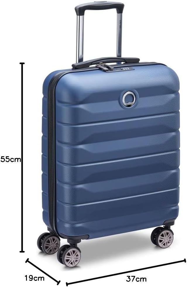 DELSEY PARIS - AIR Armour - Koffertrolley 55 cm Nachtblau - 02 (Blau), 55 cm Nachtblau - 02 (Blau)