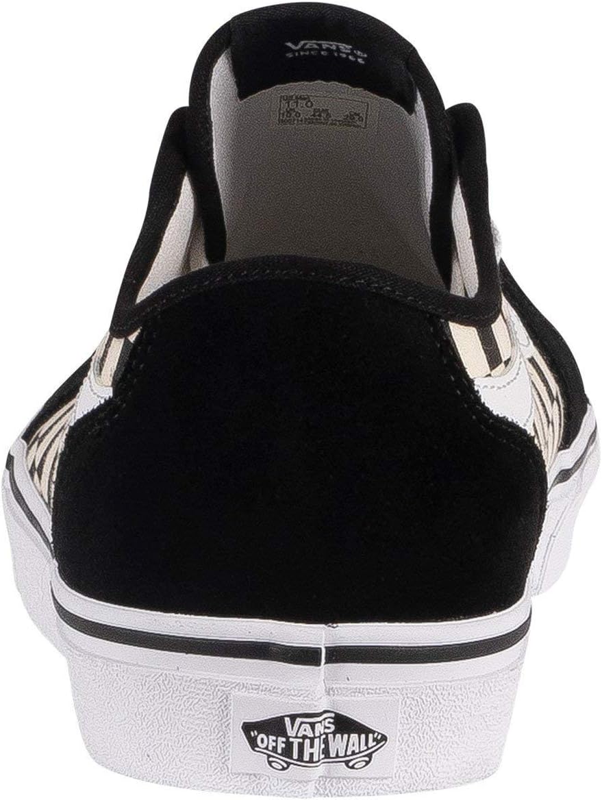 Vans Herren Filmore Decon Wildleder Canvas Trainer, Black/Black 40 EU Checkerboard Black White, 40 E