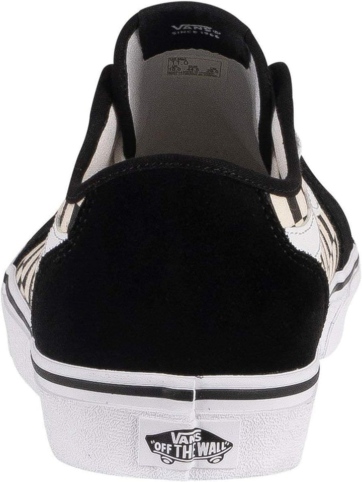 Vans Herren Filmore Decon Wildleder Canvas Trainer, Black/Black 40 EU Checkerboard Black White, 40 E