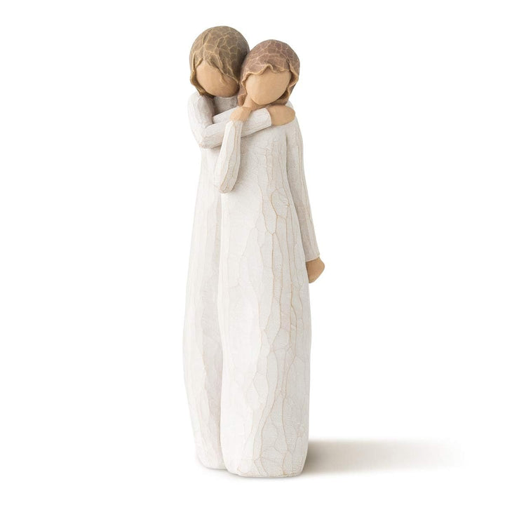 Enesco Willow Tree 26153 Figur Chrysalis - Mutter und Tochter, 5,1 x 3,8 x 22,9 cm Natur 9" height,