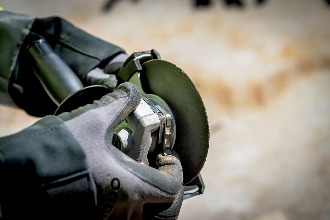 metabo Akku-Winkelschleifer W 18 7-125 - 18 V, 125 mm Scheiben-Ø, 8500 U/min - Überlastschutz, Sanft