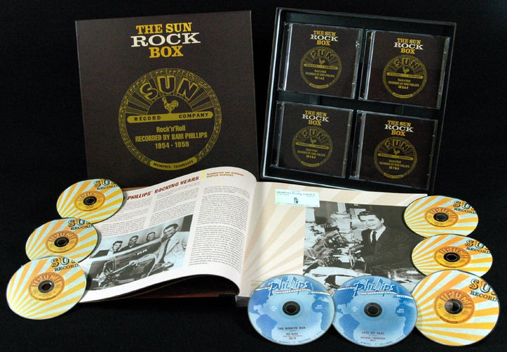 The Sun Rock Box, Audio-CD