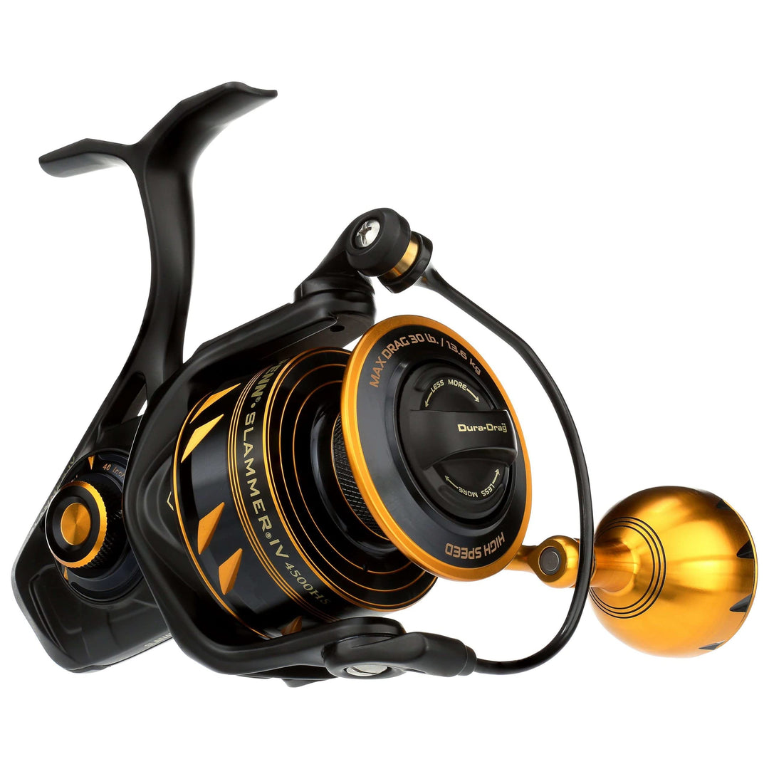 PENN Slammer IV Salzwasser-Spinnrolle – Vollmetall-, Hochleistungs-Spinn-, Jigging- oder Köderrolle