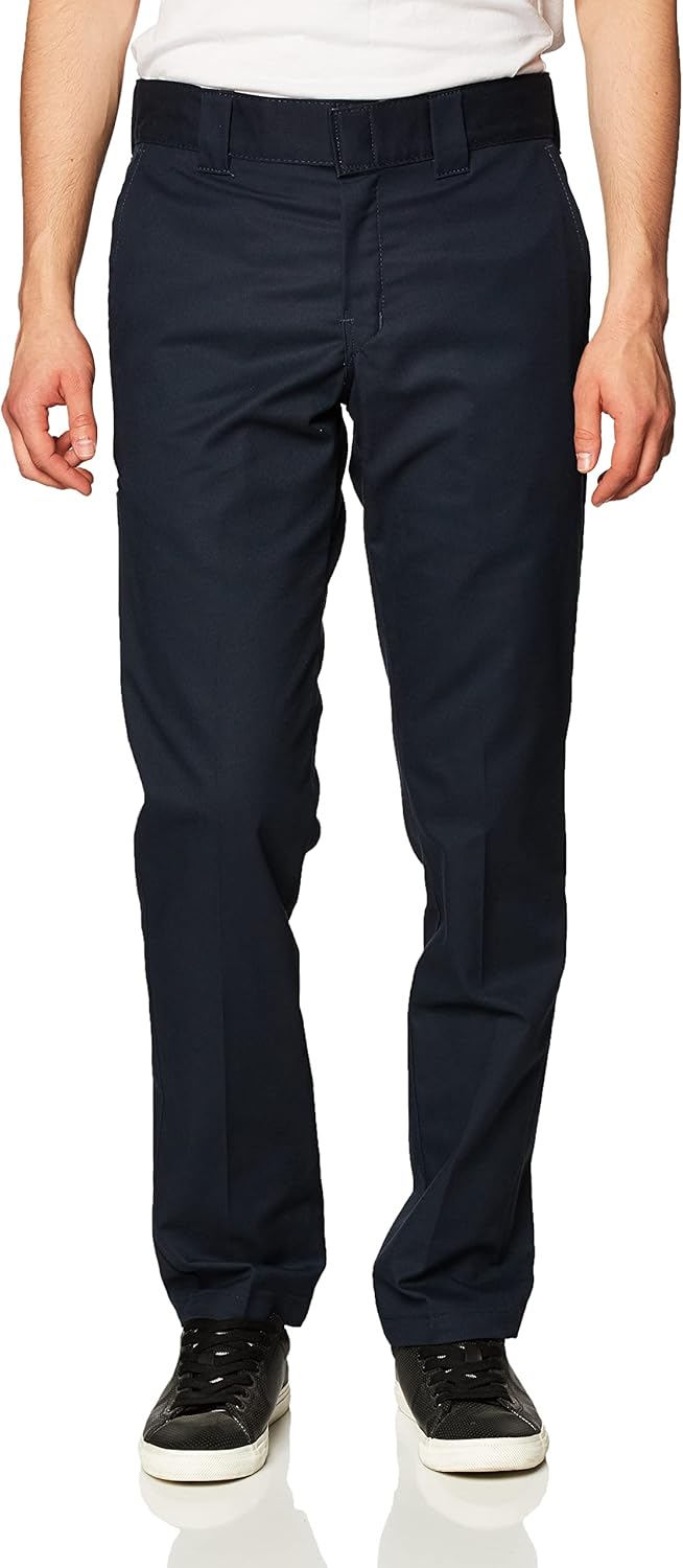 Dickies Herren Slim Taper Stretch Twill Arbeitshose 33W / 32L Dunkles Marineblau, 33W / 32L Dunkles