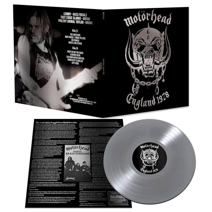 England 1978 (Silver), Vinyl
