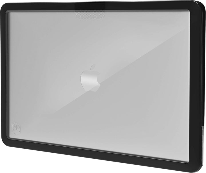 STM Bags Dux Case Schutzhülle für Apple MacBook Pro 13,3" (2019-2022) - schwarz/transparent (Transpa