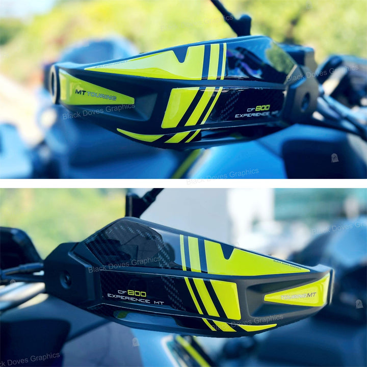3D-Aufkleber aus Harz, Protektoren, kompatibel mit CF Moto 800MT Touring 2022 (Handprotektoren), Han