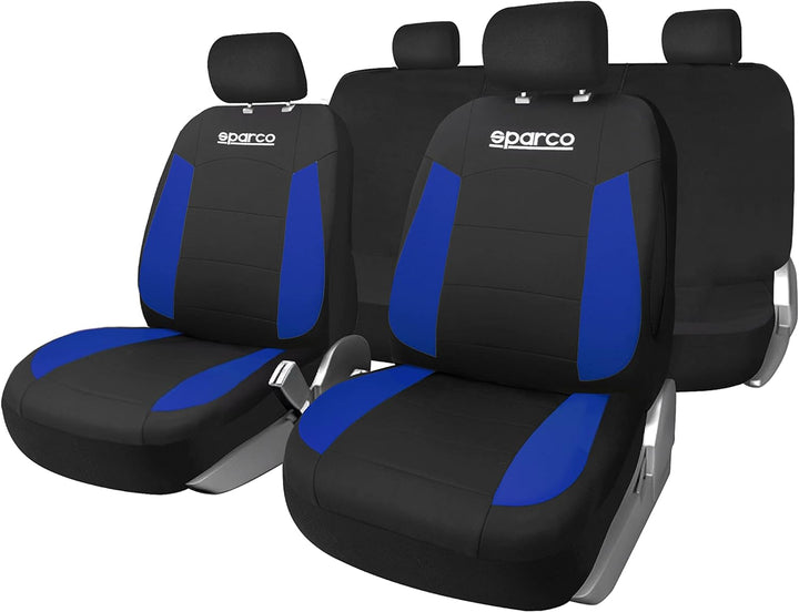 Sparco Strada ABDECKUNGSSET SCHWARZ/BLAU