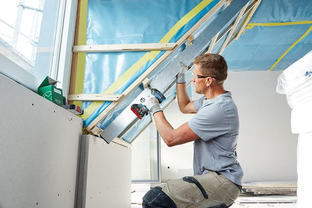 Bosch Professional 18V System Akku Drehschlagschrauber GDR 18V-200 (max. Drehmoment 200 Nm, ohne Akk