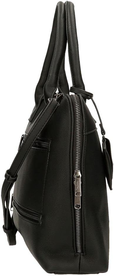 Pepe Jeans Damen Jeny Gepäck- Messenger Bag Einheitsgrösse Schwarz, Einheitsgrösse Schwarz