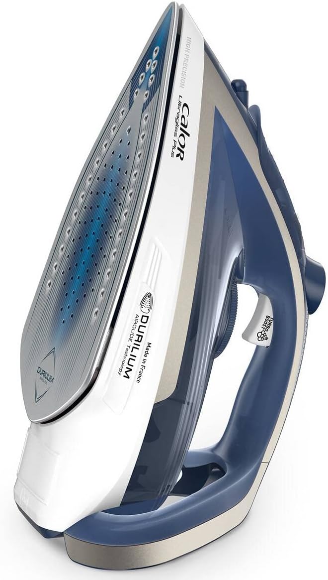 Calor Ultragliss Plus Bügeleisen, 2800 W, Dampfleistung 50 g/min, Dampfstossfunktion 260 g/min, Löch