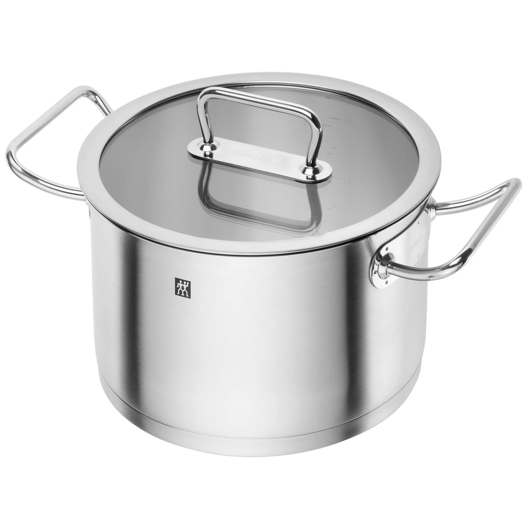 Zwilling Topf tief, 24 cm, rund, 18/10 Edelstahl 24 cm Silber, 24 cm Silber