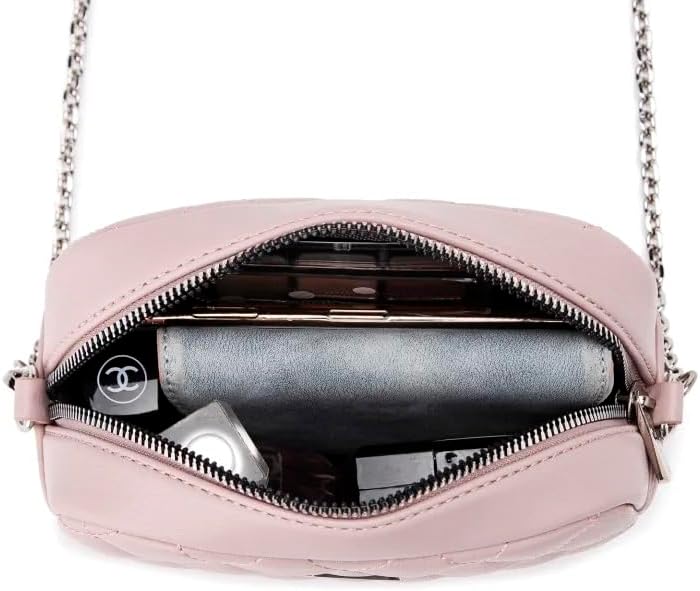 David Jones - Dämen Kleine Umhängetasche - Frau Mini Handtasche PU Leder - Handy Tasche Multi Tasche