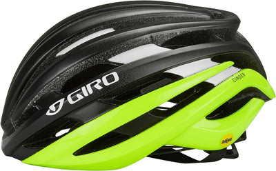 Giro Cinder MIPS Rennrad Fahrrad Helm schwarz/gelb 2022, S