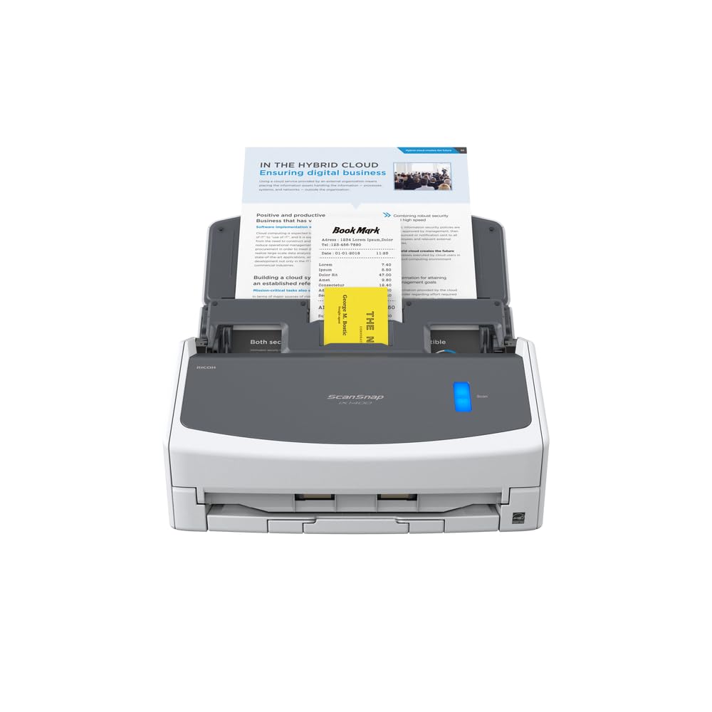 ScanSnap iX1400 Desktop Dokumentenscanner - A4, Duplex, USB 3.2 mit ADF, PA03820-B001