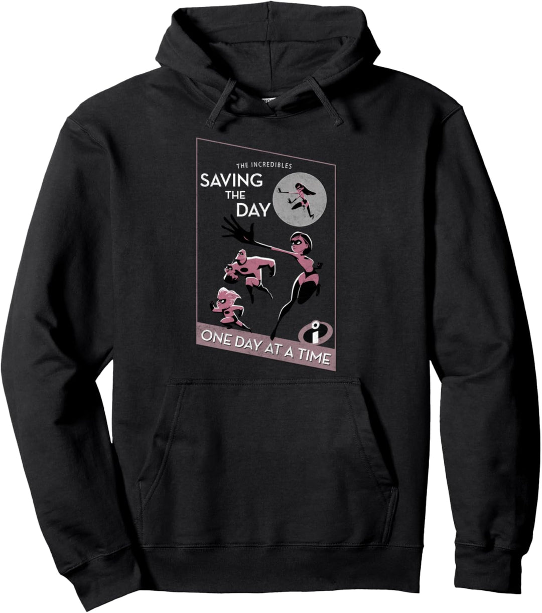 Disney Pixar Incredibles Saving The Day Pullover Hoodie