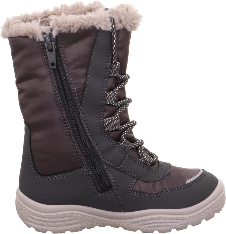 Superfit Mädchen Crystal Warm Gefütterte Gore-tex Schneestiefel 25 EU Grau 2000, 25 EU Grau 2000