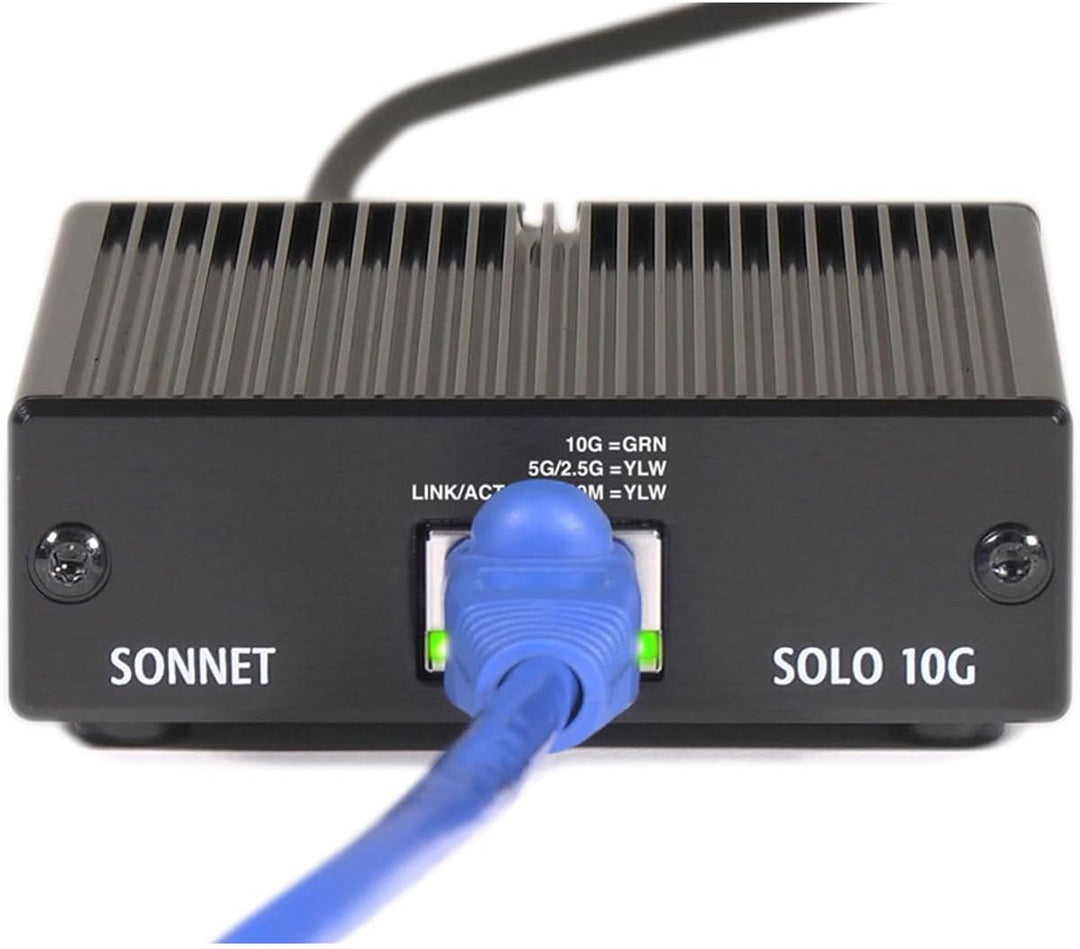 SoNNeT Solo 10 G Thunderbolt 3 Auf Ethernet Adapter 10 Gbase,Schwarz