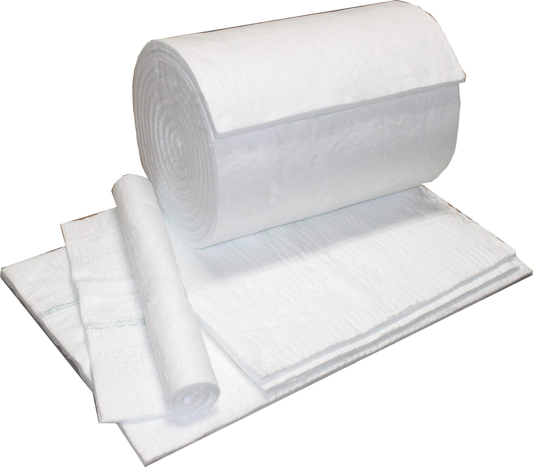 HeWaTherm Keramikfasermatte (Bio-Wolle) 1200°C / 96kg 500 x 610 x 25,4mm
