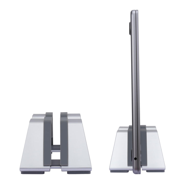 M-Form Einstellbar Vertikal Laptop Ständer - Aluminium, Universelle Passform für MacBook & Alle Lapt