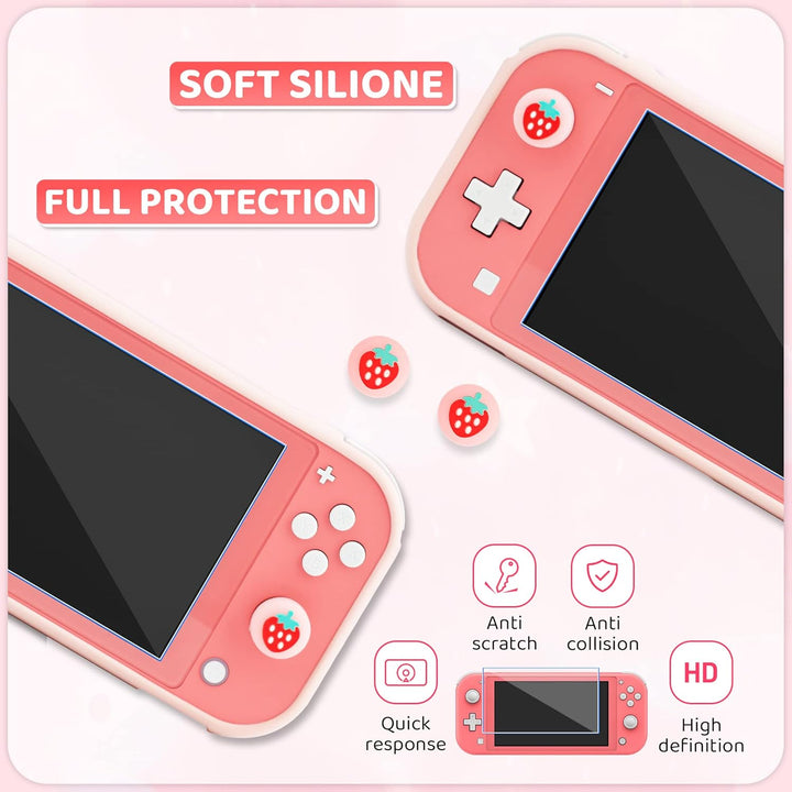 RHOTALL Tragetasche für Nintendo Switch Lite, niedliche Schutzhülle für Switch Lite mit TPU-Schutzhü